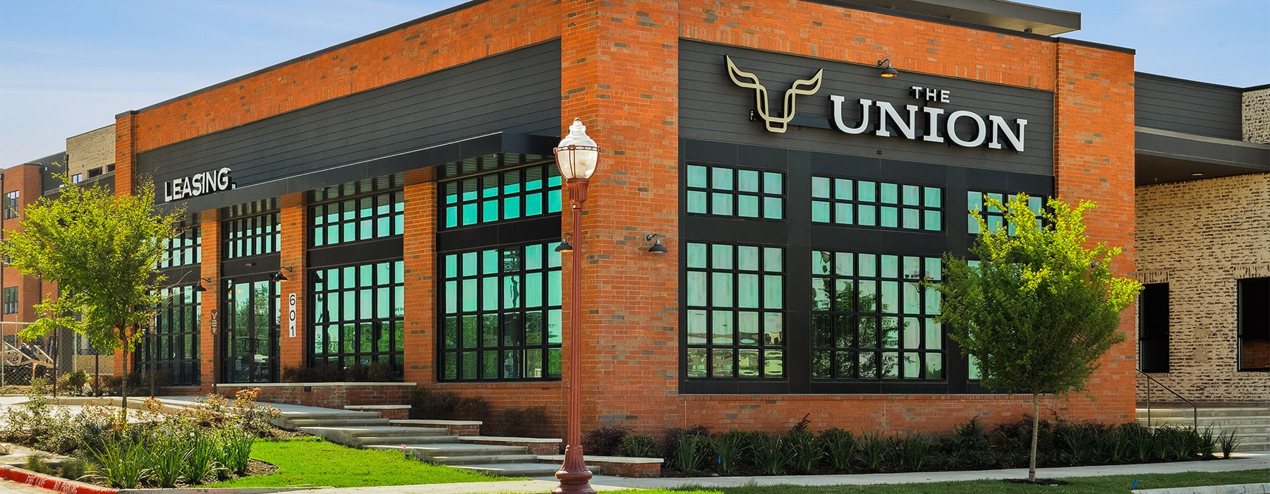 the exterior of The Union at Stockyards